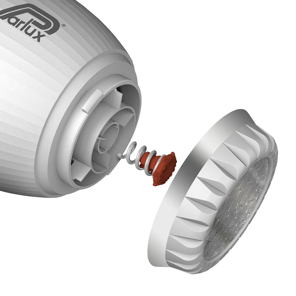 Parlux Digitalyon Hair Dryer Silver - Image 4
