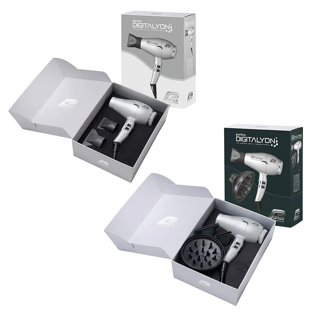 Parlux Digitalyon Hair Dryer Silver - Image 5