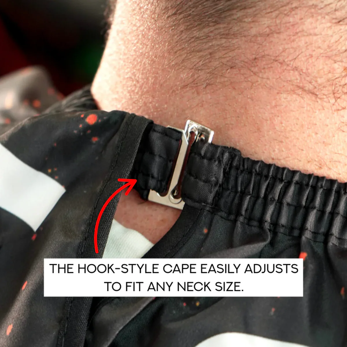 Supreme ST Premium Barber Cape - Scarlet Ash - Image 5