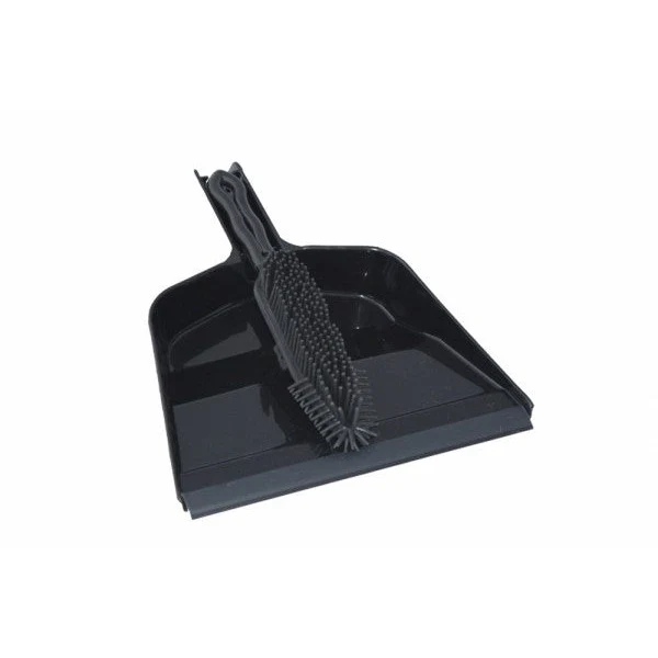 Salon Broom Height Adjustable With Pan - Image 3
