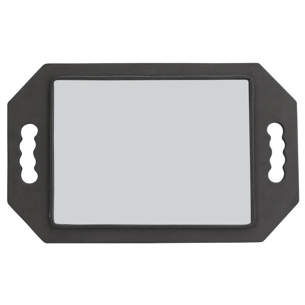 Salon Smart Black Eva Foam Rectangular Mirror