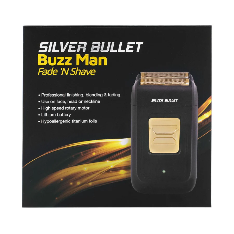 Silver Bullet Buzz Man Fade N Shave Shaver Moving Blade - Image 3