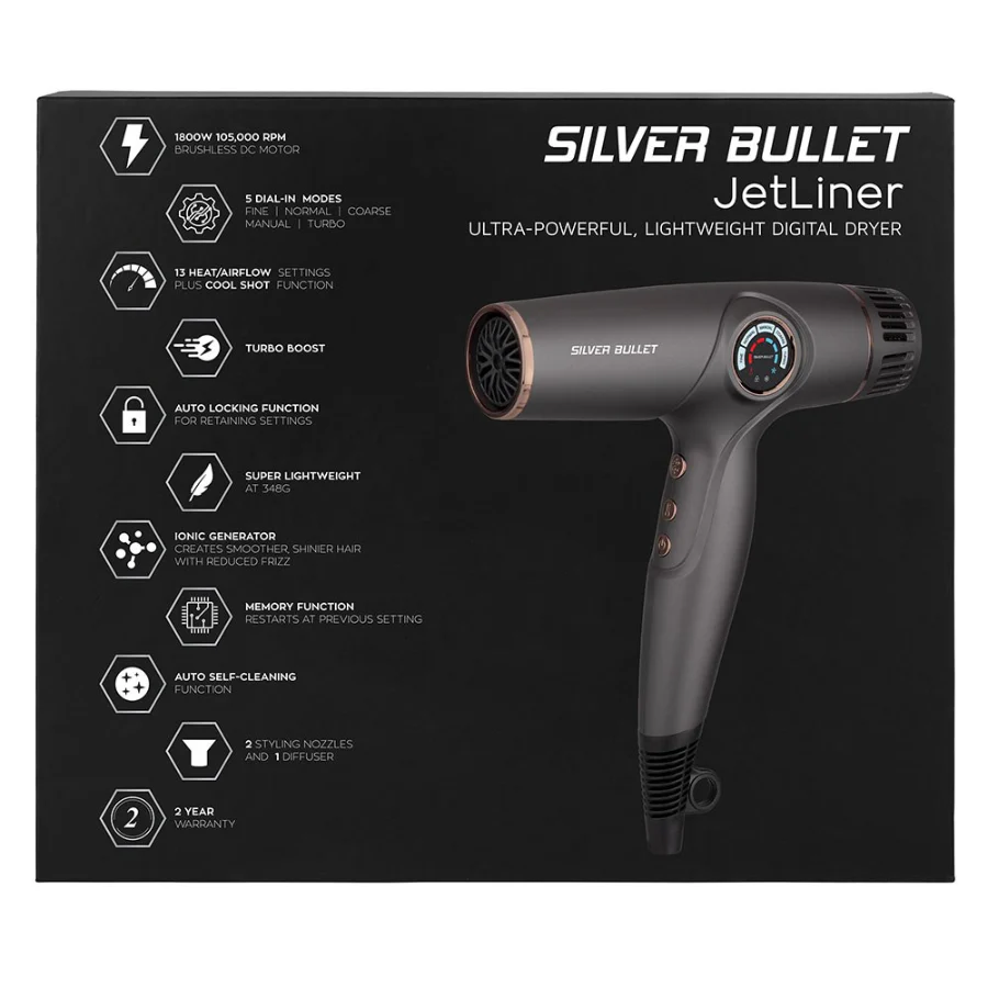 Silver Bullet JetLiner Hair Dryer - Image 4
