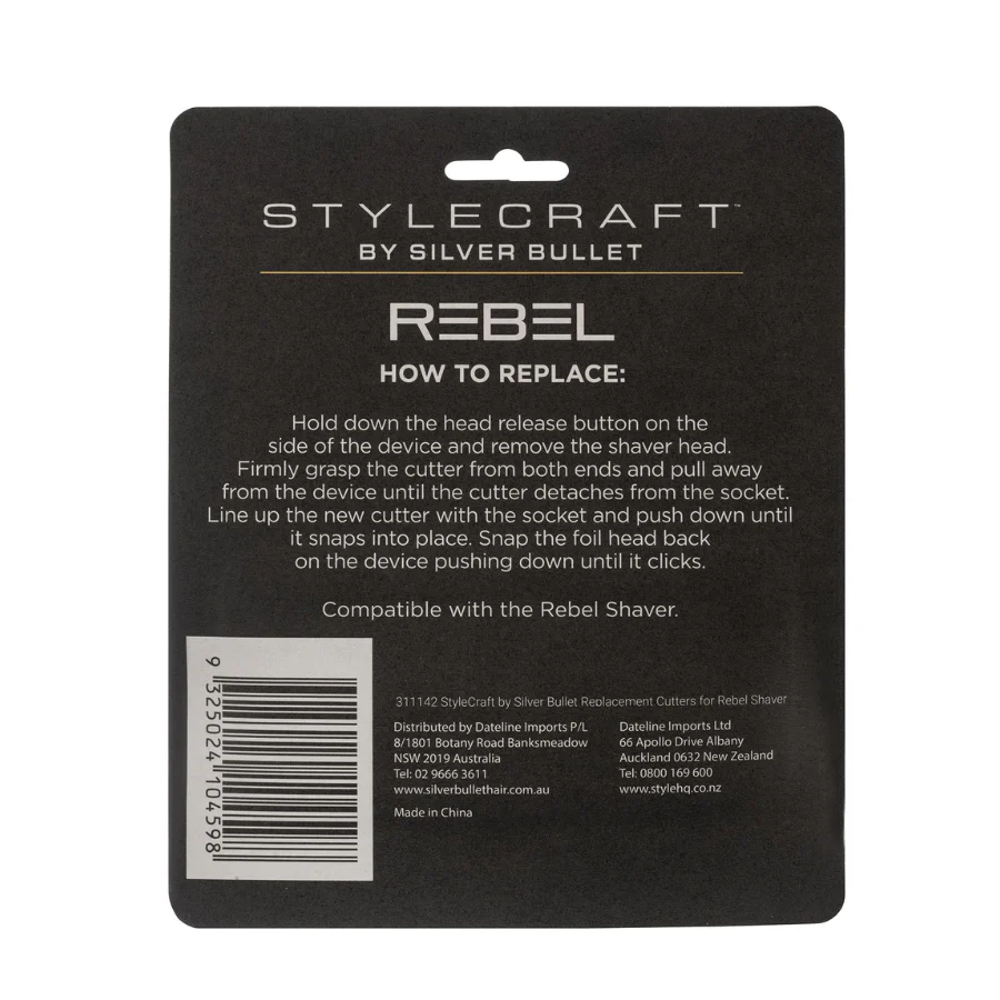 StyleCraft by Silver Bullet Rebel Shaver Replacement Blade - Image 2