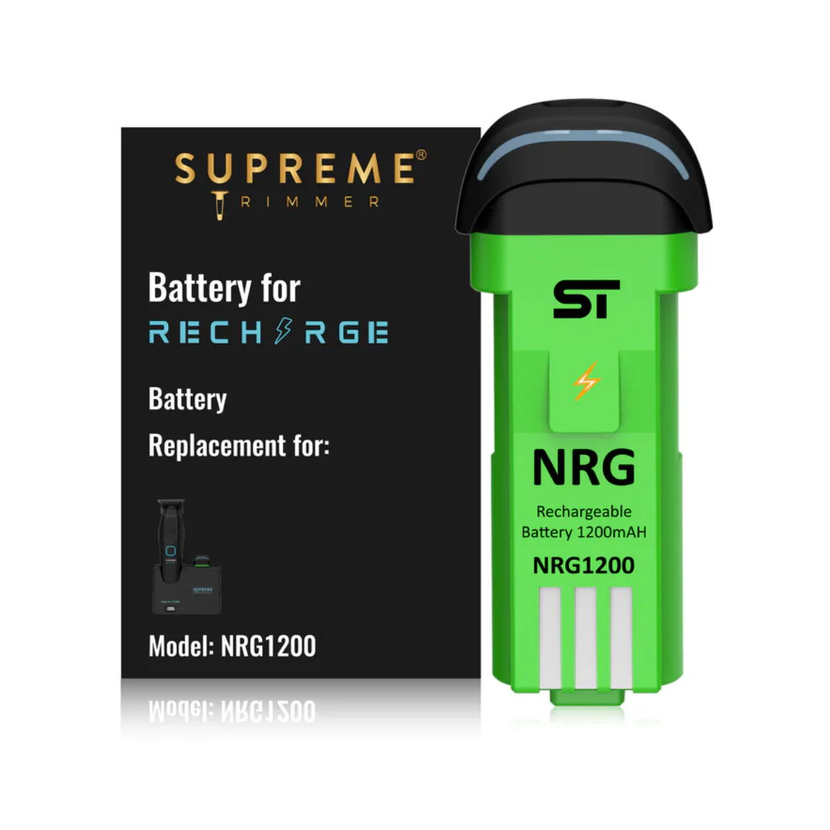 Supreme ST Recharger Battery Replacement 1200MAH - Image 2