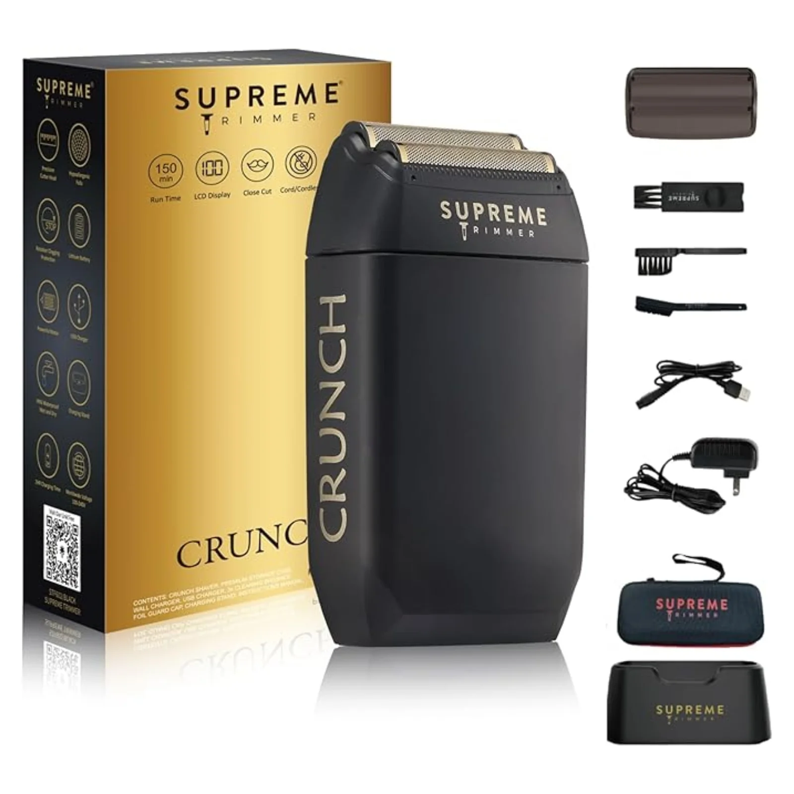 Supreme ST Crunch Mens Foil Shaver - Black - Image 4