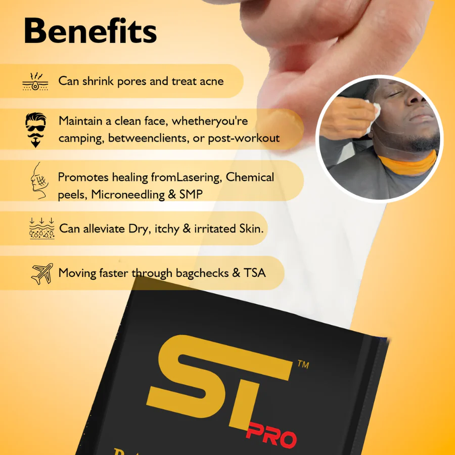 Supreme ST Aftershave Wipes - Image 6