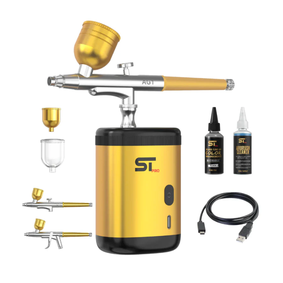 Supreme ST Airbrush Gun Kit - Gold