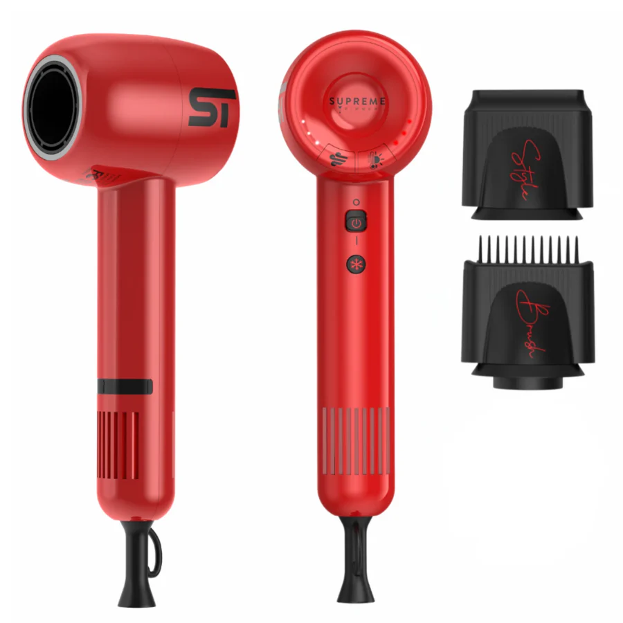 Supreme ST Hair Dryer Kit - Red