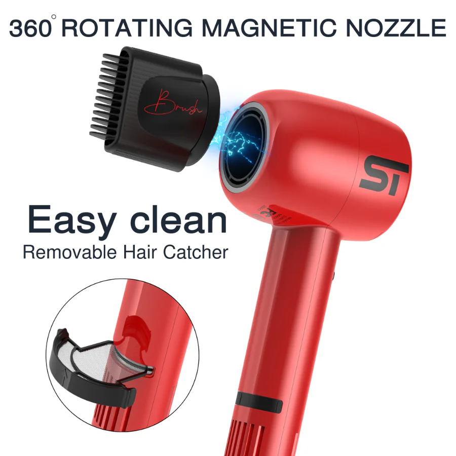Supreme ST Hair Dryer Kit - Red - Image 4