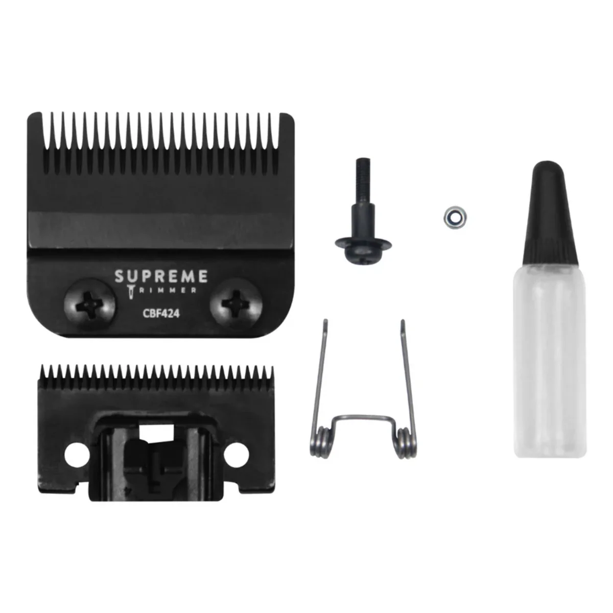 Supreme ST Stainless Steel Fade Blade - Black - Image 3