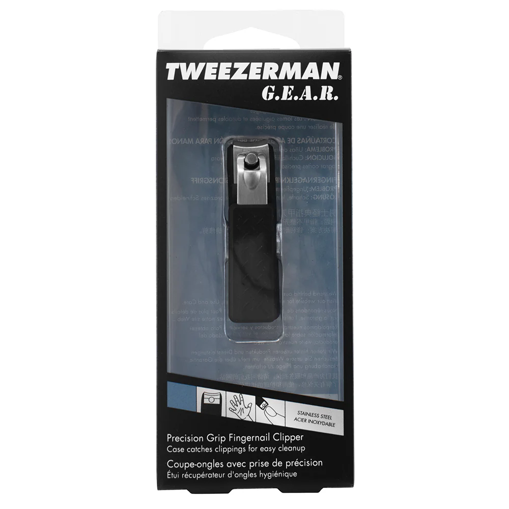 Tweezerman G.e.a.r Precision Grip Clippers Fingernail 30221 - Mg - Image 3