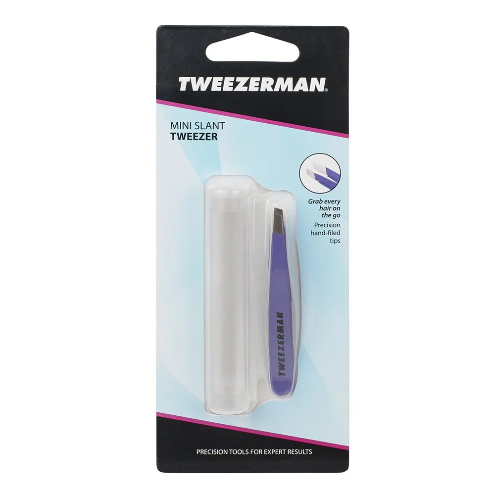 Tweezerman Mini Slant Tweezer - Lovely Lavender - Image 2