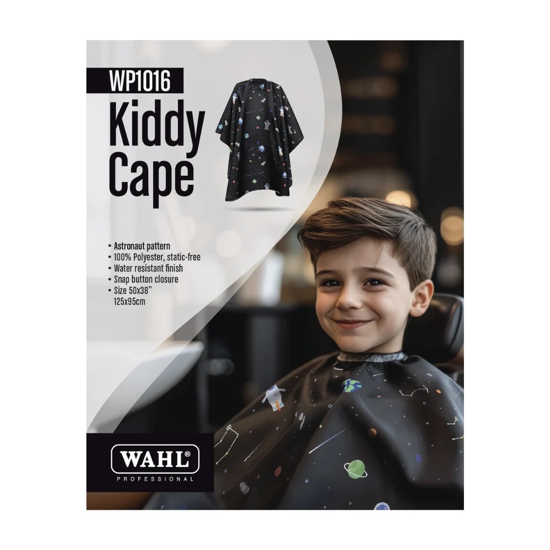 Wahl Kiddy cape – Astronaut Design - Image 2