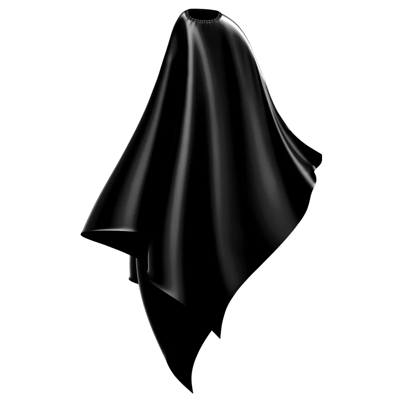 Wahl Polyester Cape Black