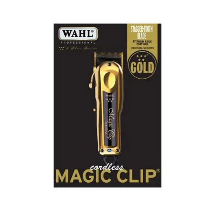 Wahl Professional 5 Star Cordless Gold Magic Clipper - Image 5