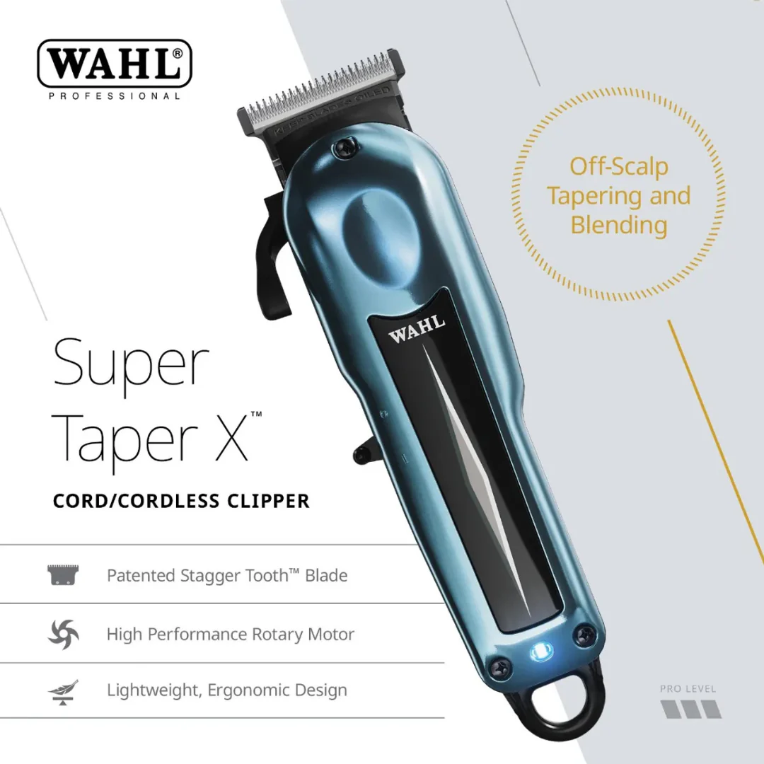 Wahl Professional Cordless Super Taper X Clipper - Image 3