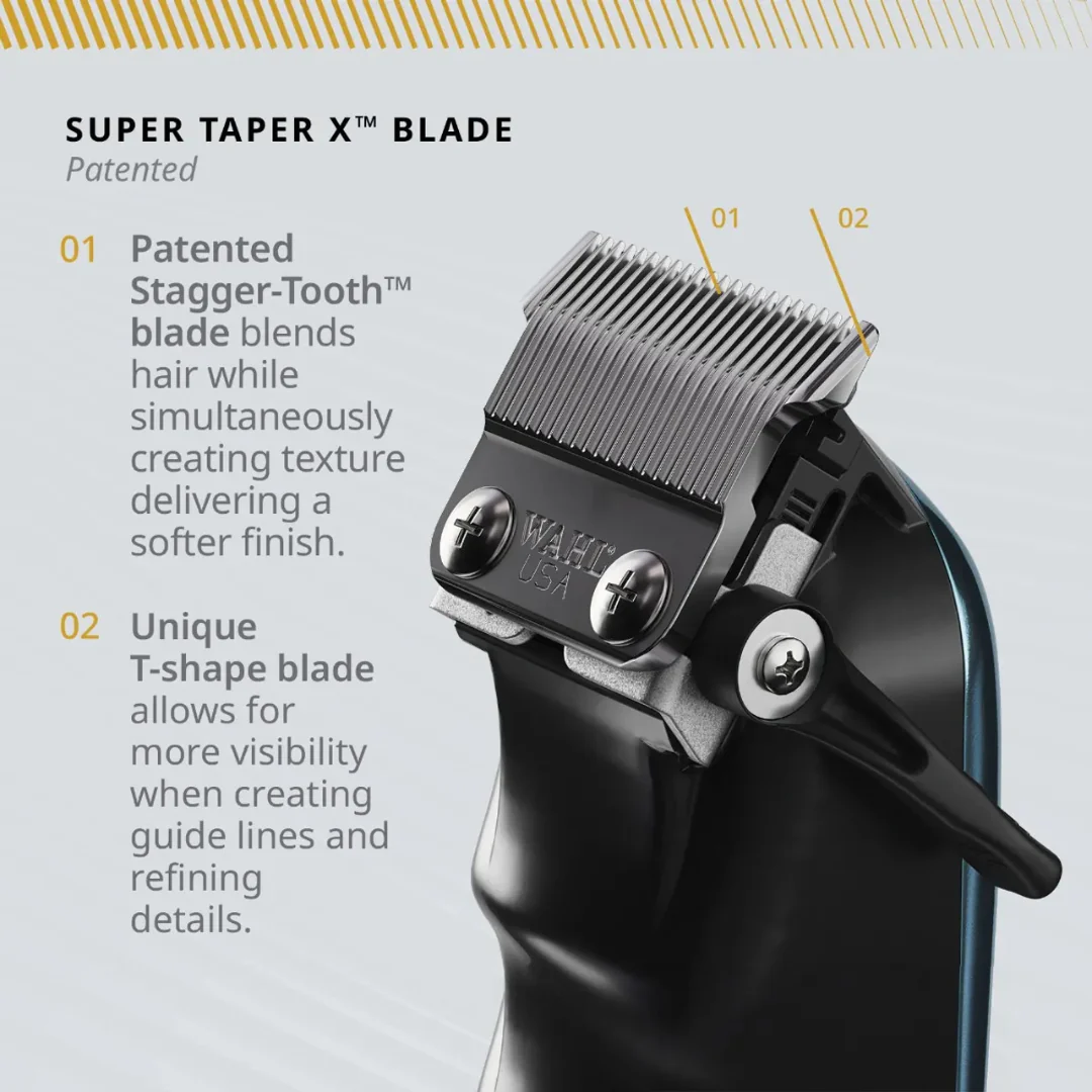 Wahl Professional Cordless Super Taper X Clipper - Image 4
