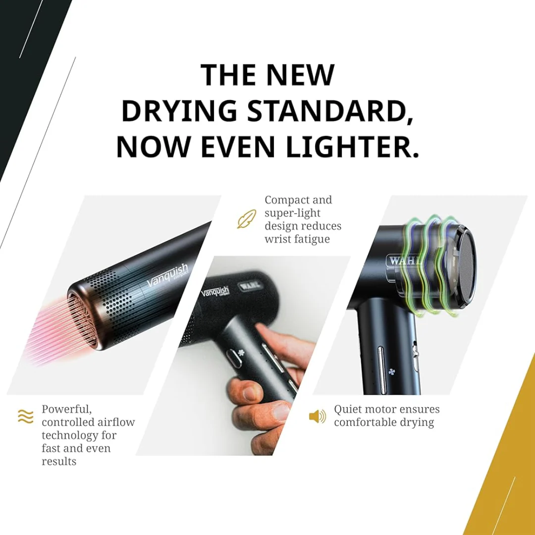 Wahl Professional Vanquish Compact Hair Dryer - Image 3