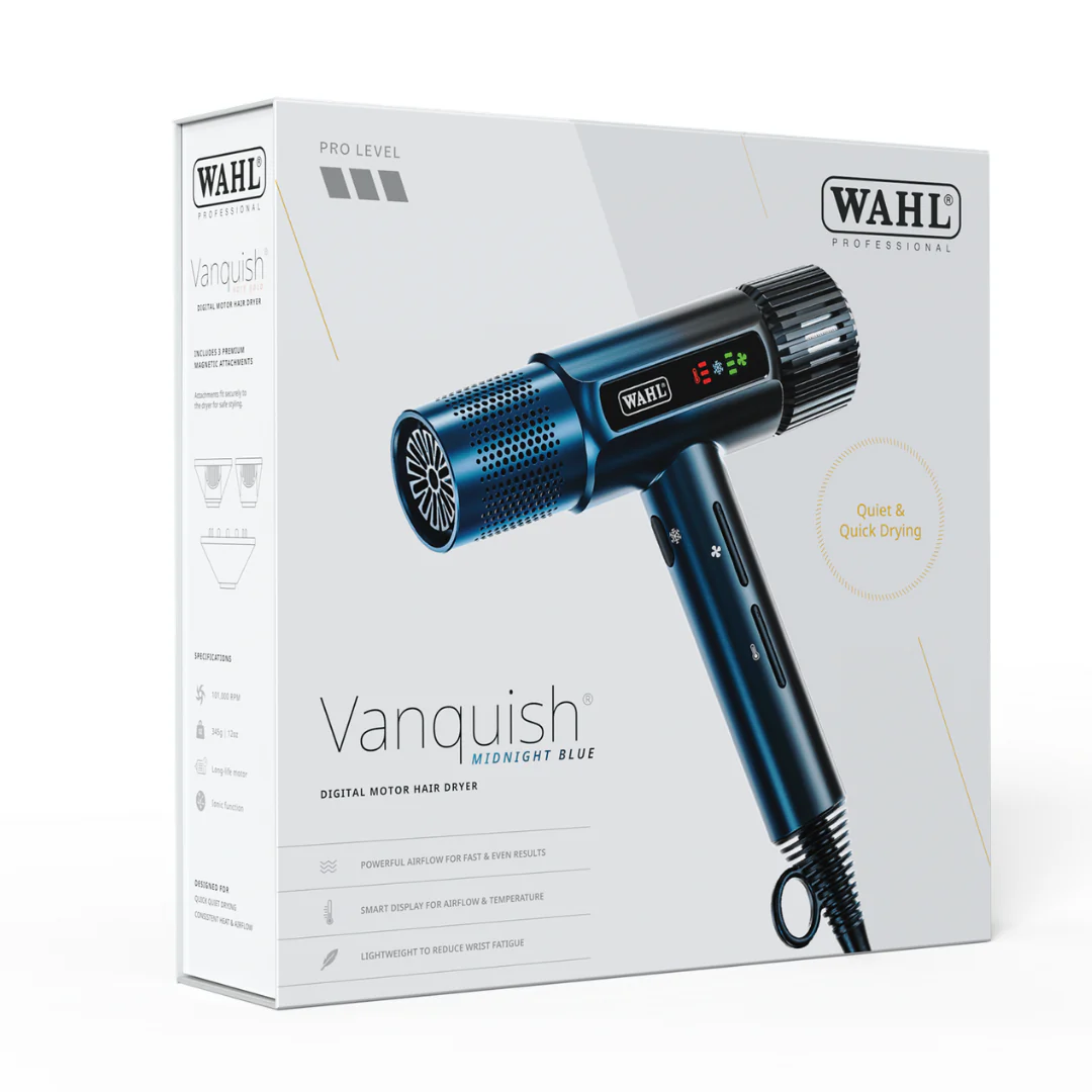 Wahl Vanquish Hair Dryer - Midnight Blue - Image 12