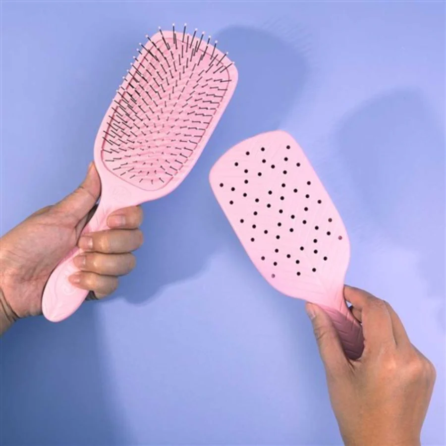 WetBrush Go Green Paddle Detangler - Pink - Image 5